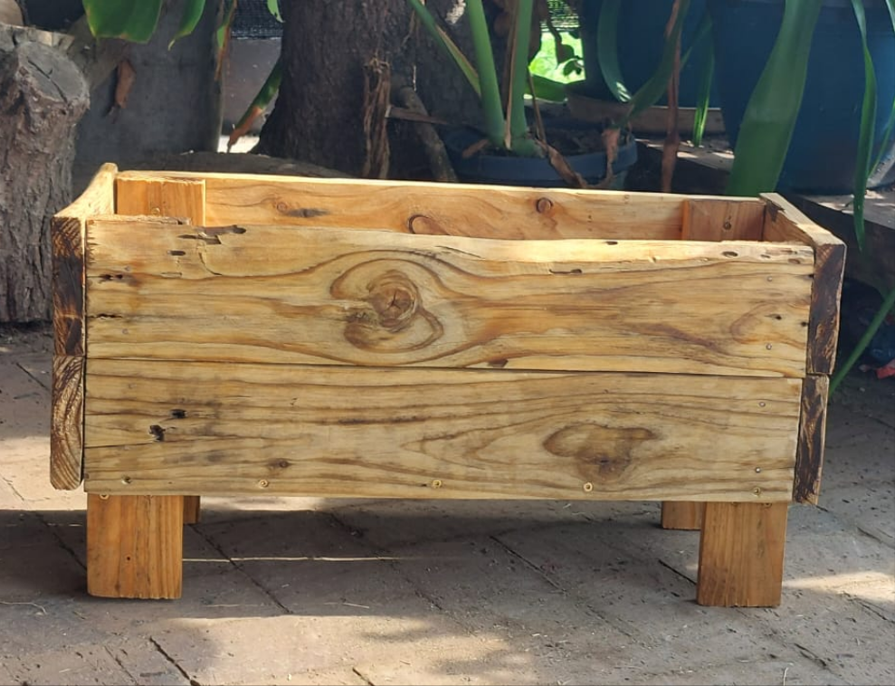 Wooden Herb planter Box