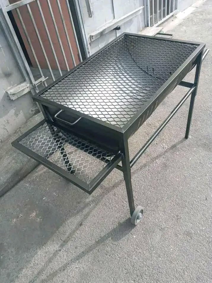 Portable Steel Braai with Grid
