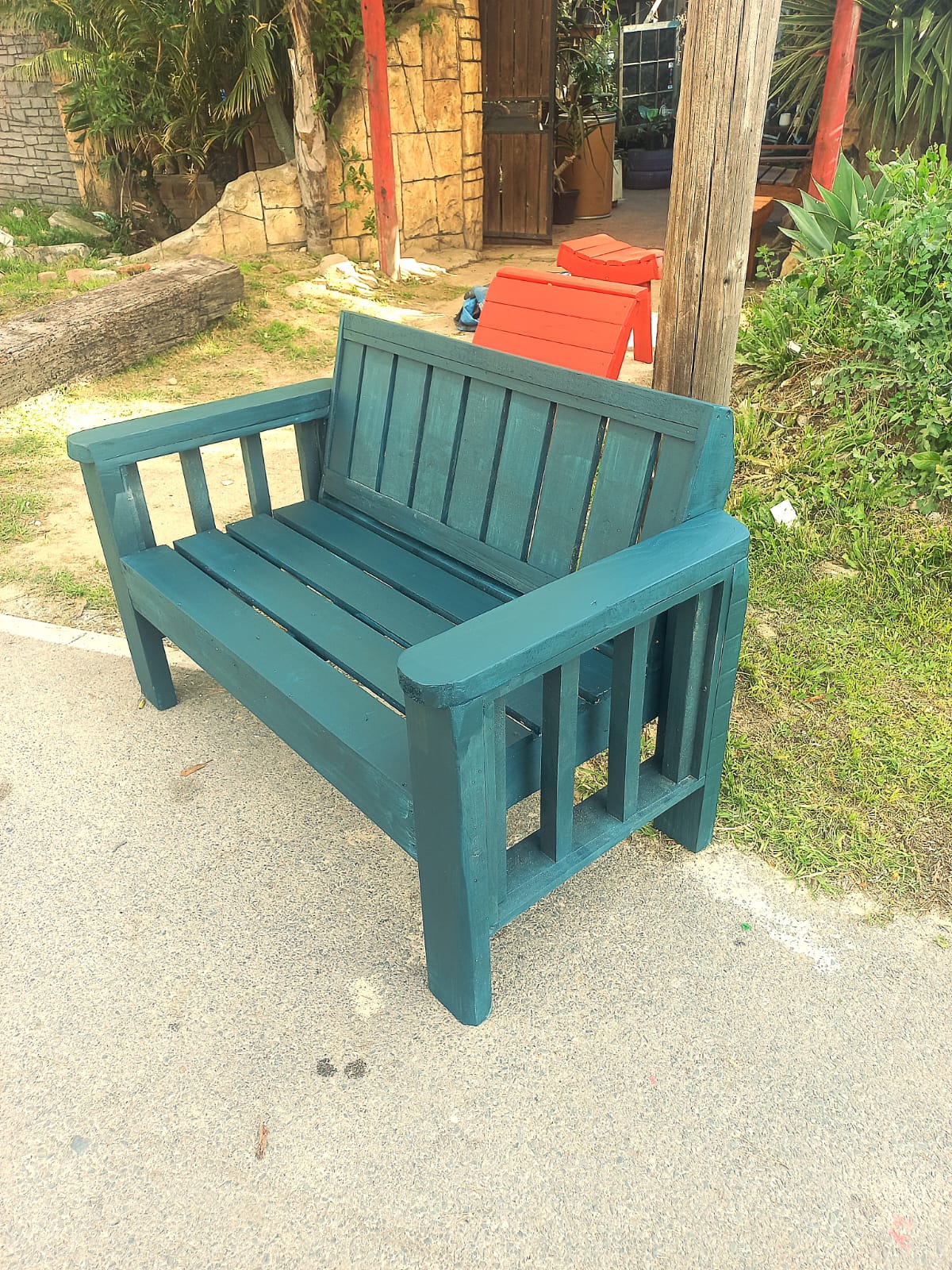 Wooden Outdoor Bench