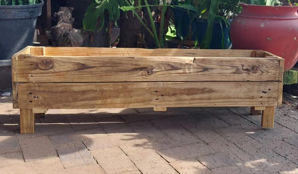 Large Wooden Planter