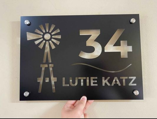 Aluminium Signage (A4)