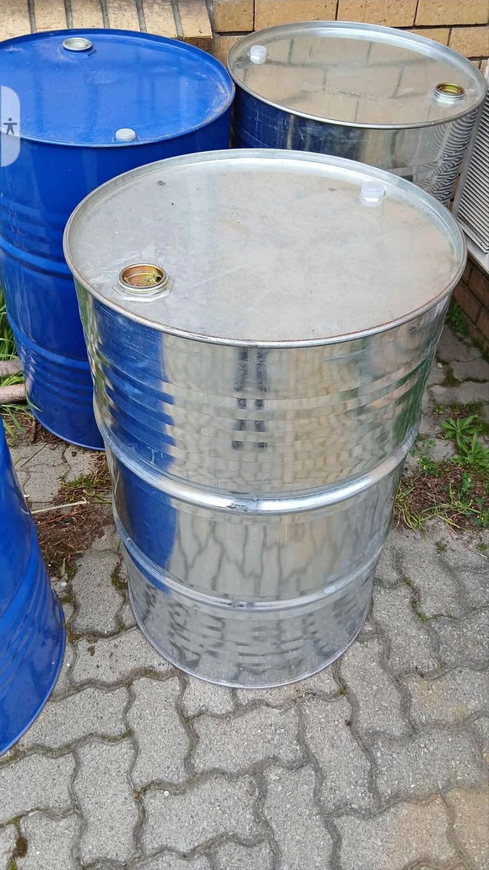 Galvanized Drums