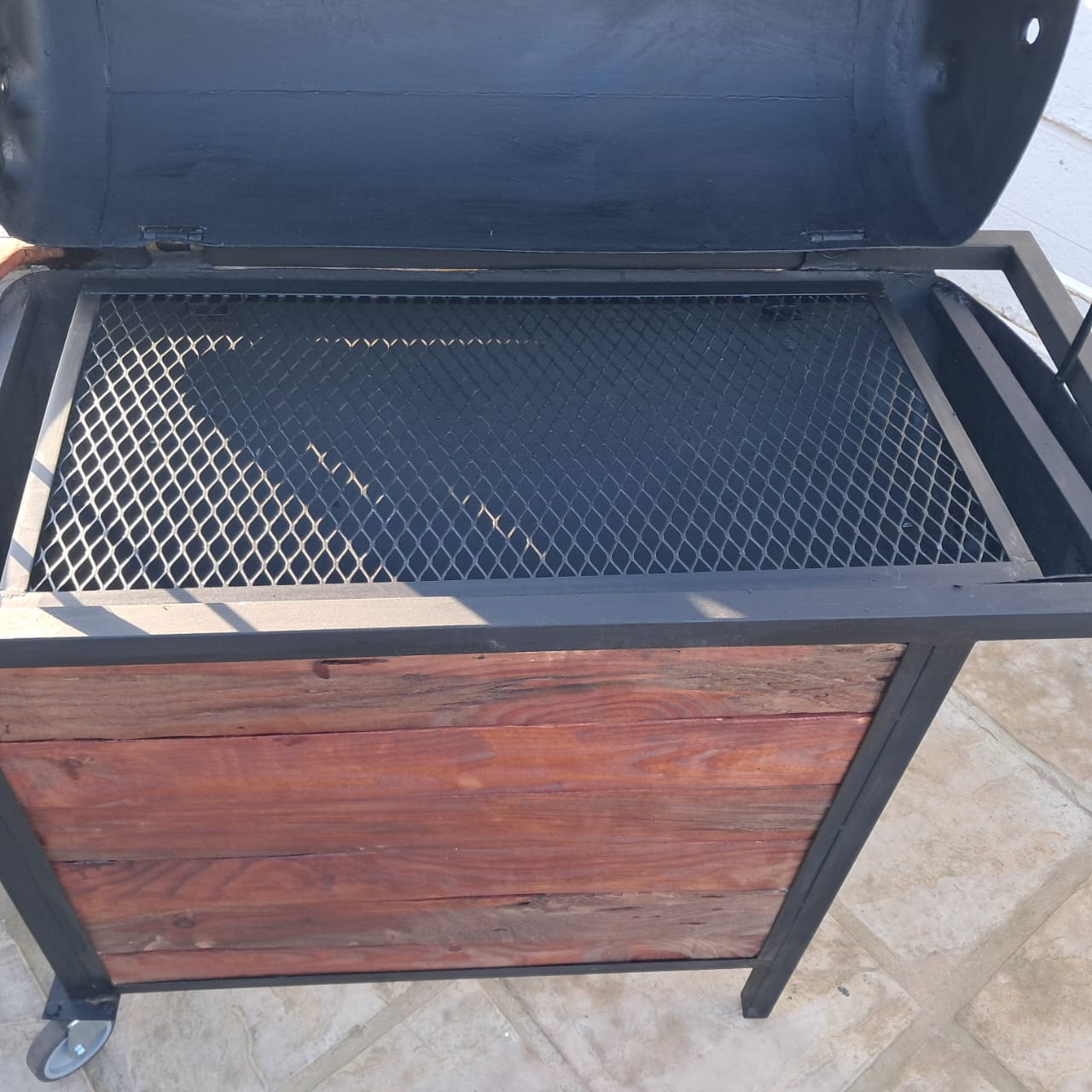 Smoker-Braai Combo Unit