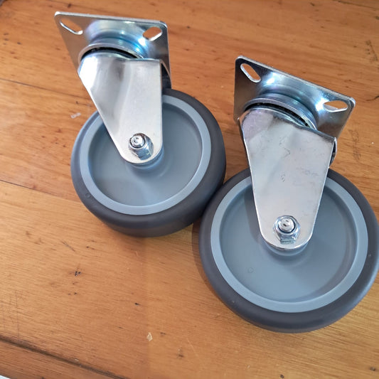 Castor Iron Portable Braai Wheels