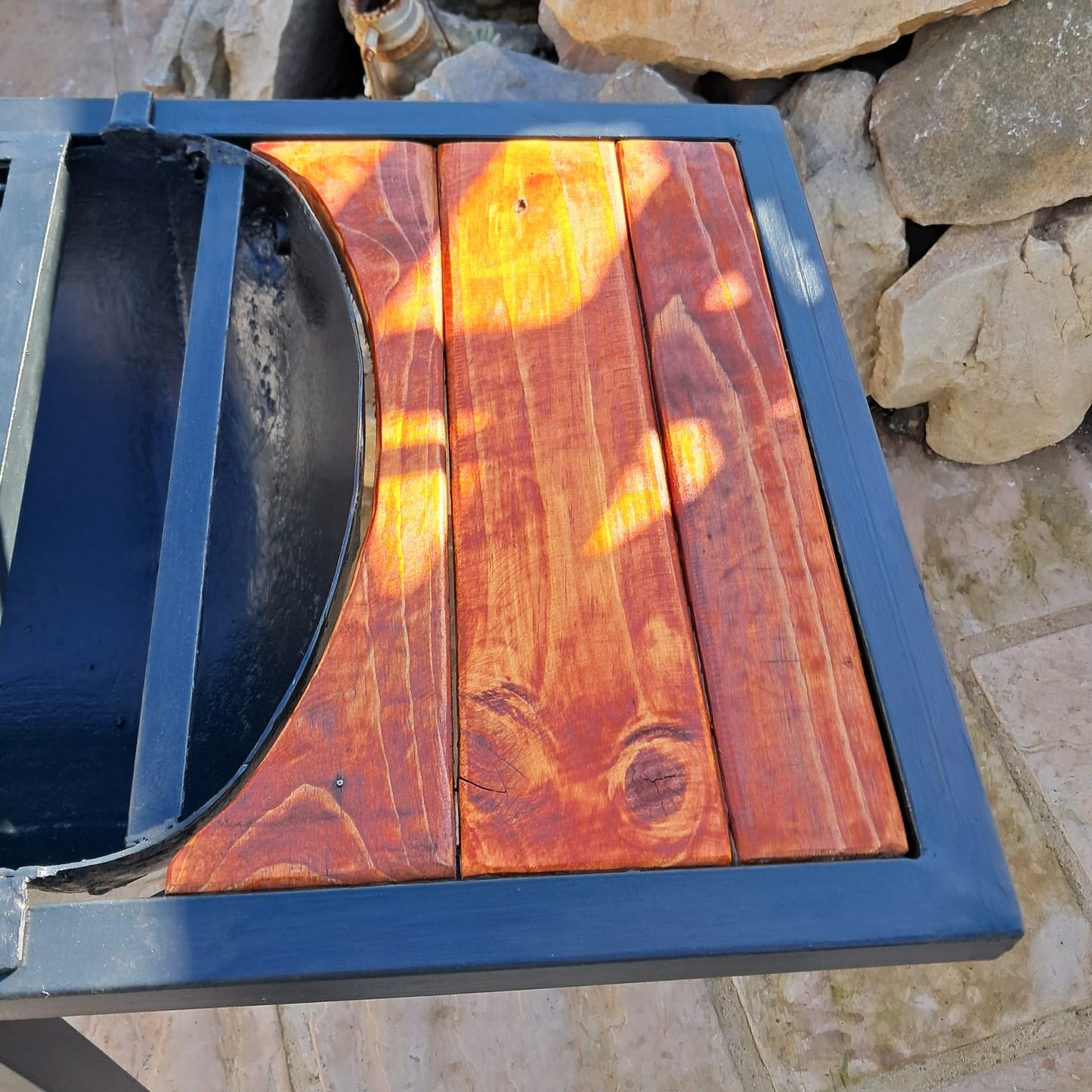 Portable Braai (Steel & Wood)