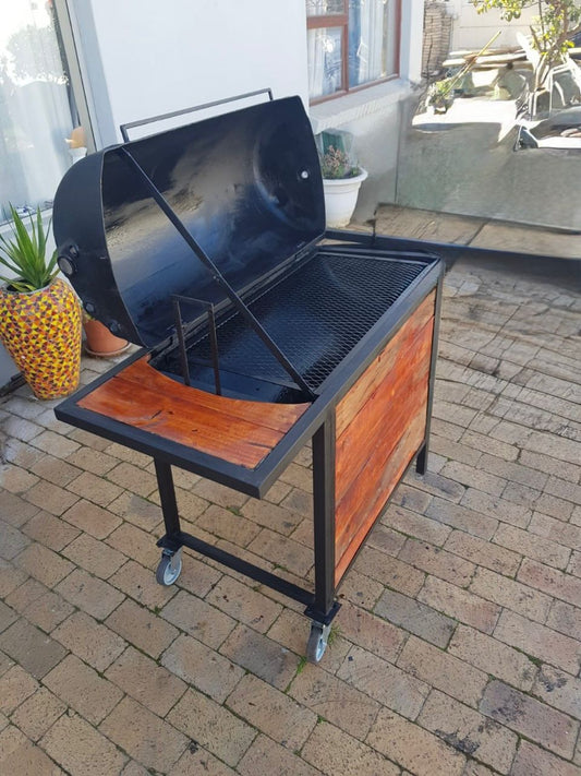 Smoker-Braai Combo Unit