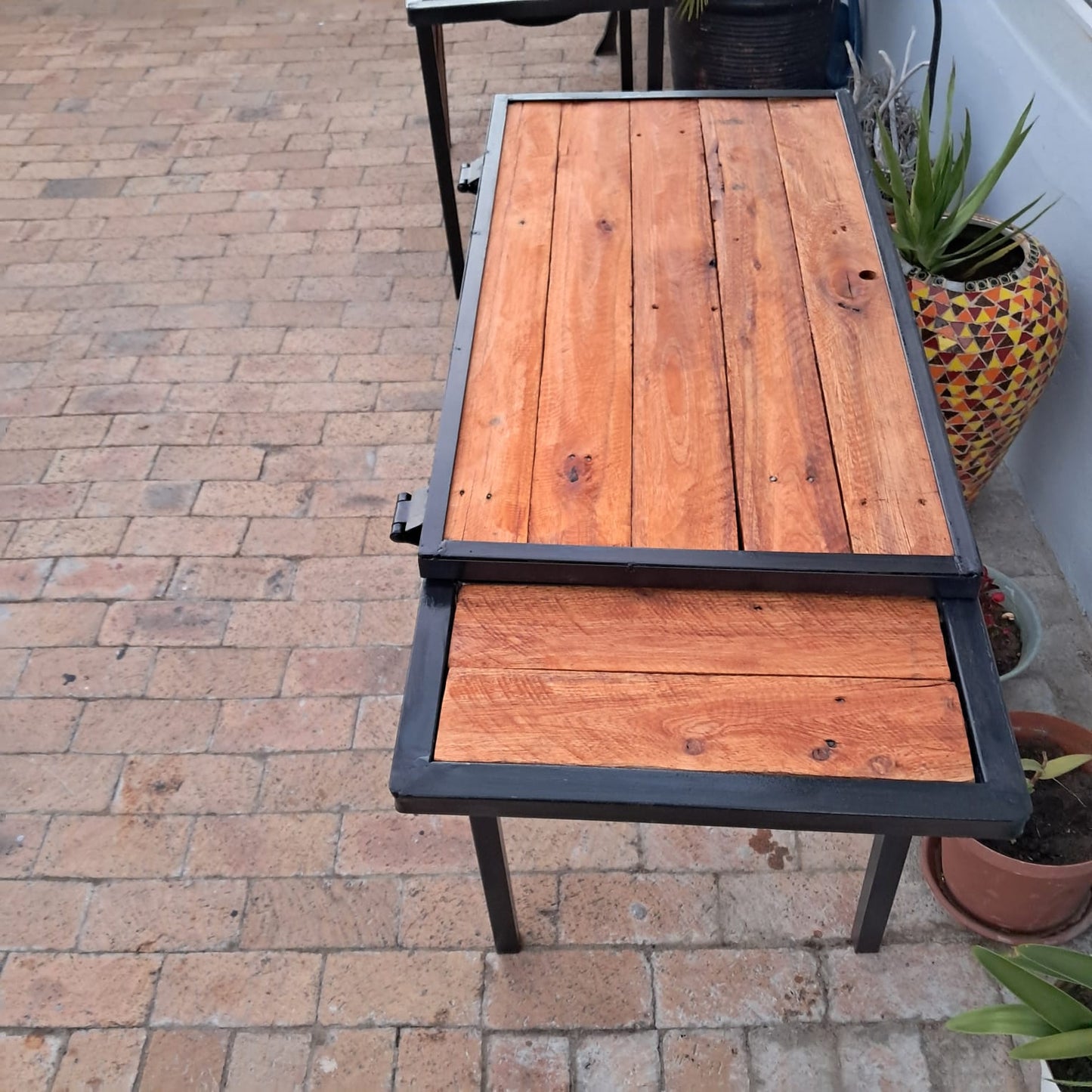 Tabletop Braai (Steel & Wood)