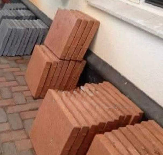 Terracotta Concrete Garden Pavers